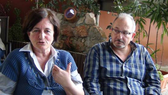 Συνέντευξη τύπου της Αριστερής Κίνησης Περιστερίου - Αντωνία Βαφειάδου Πάνος Παπανικολάου
