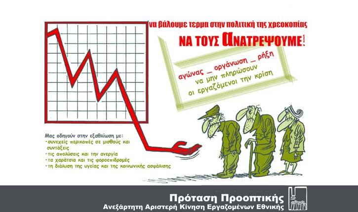 ΠΡΟΤΑΣΗ ΠΡΟΟΠΤΙΚΗΣ Ανεξάρτητη Αριστερή Κίνηση Εθνικής Τράπεζας