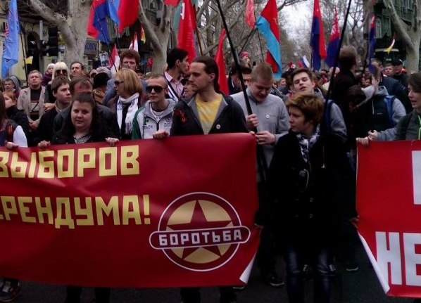 Οι φασίστες δολοφονούν στην Οδησσό. 