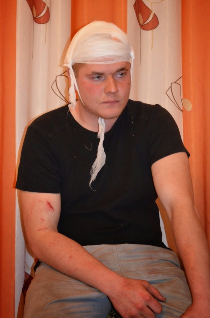  Ο Vladisdav Wojciechowski ήταν στο Σπίτι των Συνδικάτων στην Οδησσό στις 2 Μάη, ένας από αυτούς που επέζησαν, με κρανιοεγκεφαλική κάκωση από τα χτυπήματα των νεοναζί.