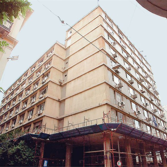 Το πρώην κτίριο του Υπουργείου Παιδείας έτσι όπως είναι σήμερα.