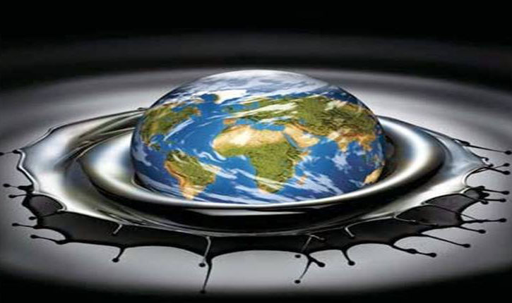 Oil and earth